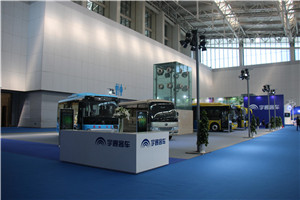 2018 CTIB 天津客车展 宇通客车展位