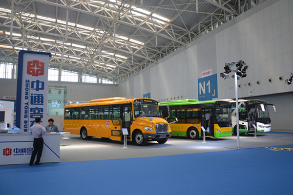 2018 CTIB 天津客车展 中通客车展位