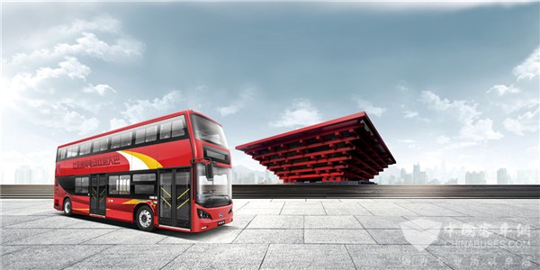 比亚迪BYD6100LSEV5低入口双层公交车（纯电动28-45座）