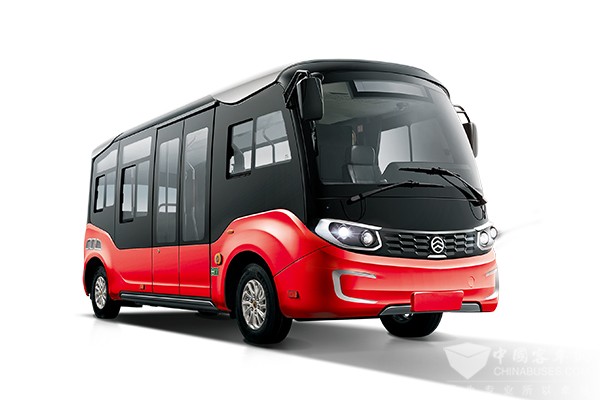 金旅XML6606JEVA0C2“星辰”纯电动微循环公交