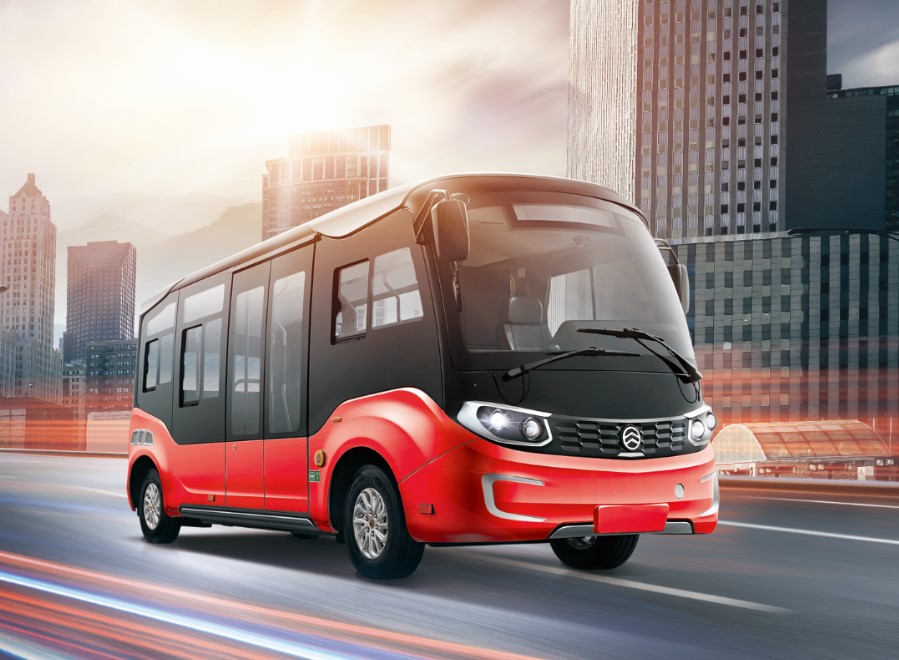 金旅XML6606JEVA0C2“星辰”纯电动微循环公交