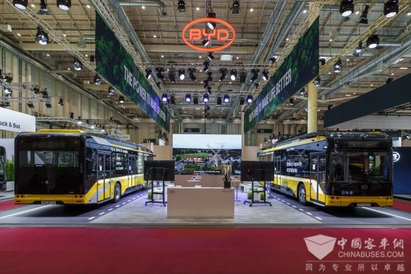 2025德国UITP全球公交峰会 比亚迪这几项产品技术惊艳欧洲