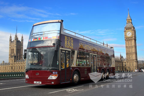 安凯客车在伦敦