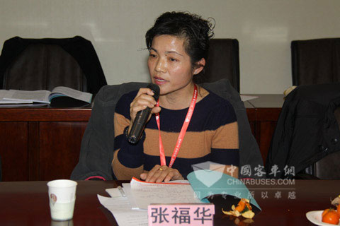 新国线聊城分公司副总经理 张福华