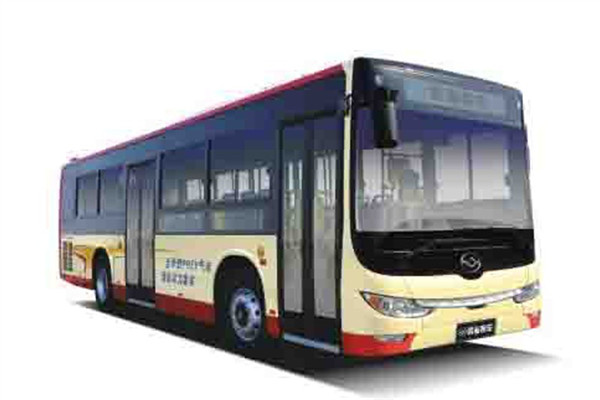 黄海DD6109CHEV1N公交车（天然气/电混动国五18-36座）