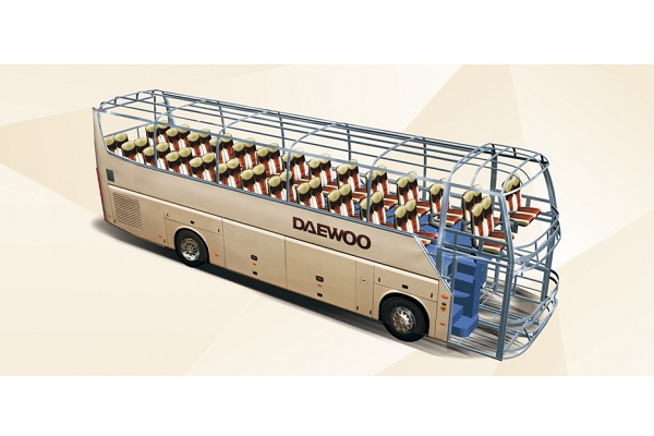 桂林大宇GL6122HCE2客车（柴油国五24-57座）