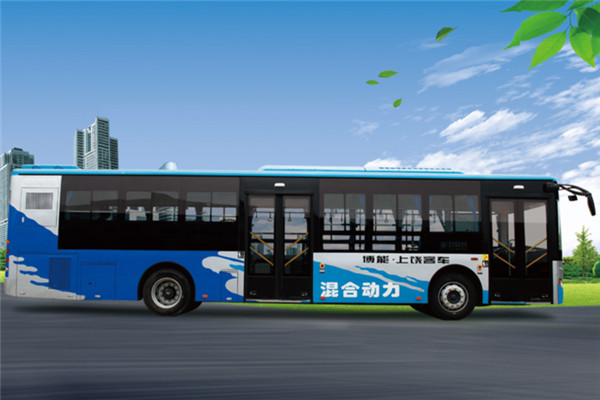 上饶SR6116PHEVNG插电式公交车（天然气/电混动国五18-40座）