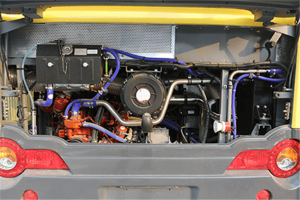 福田欧辉BJ6680SHEVCA-1插电式公交车（LNG/电混动国五10-15座）