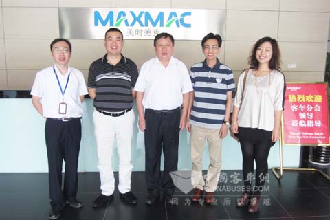 中国公路协会客车分会秘书长裴志浩一行莅临厦门美时美克